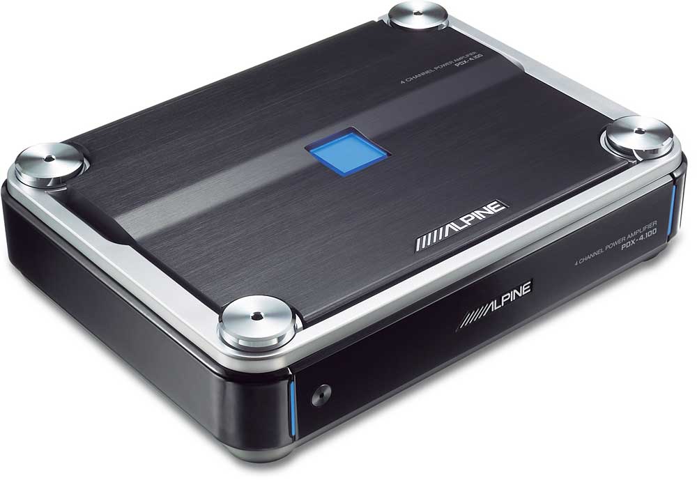 Customer Reviews: Alpine PDX-4.100 4-channel car amplifier 100