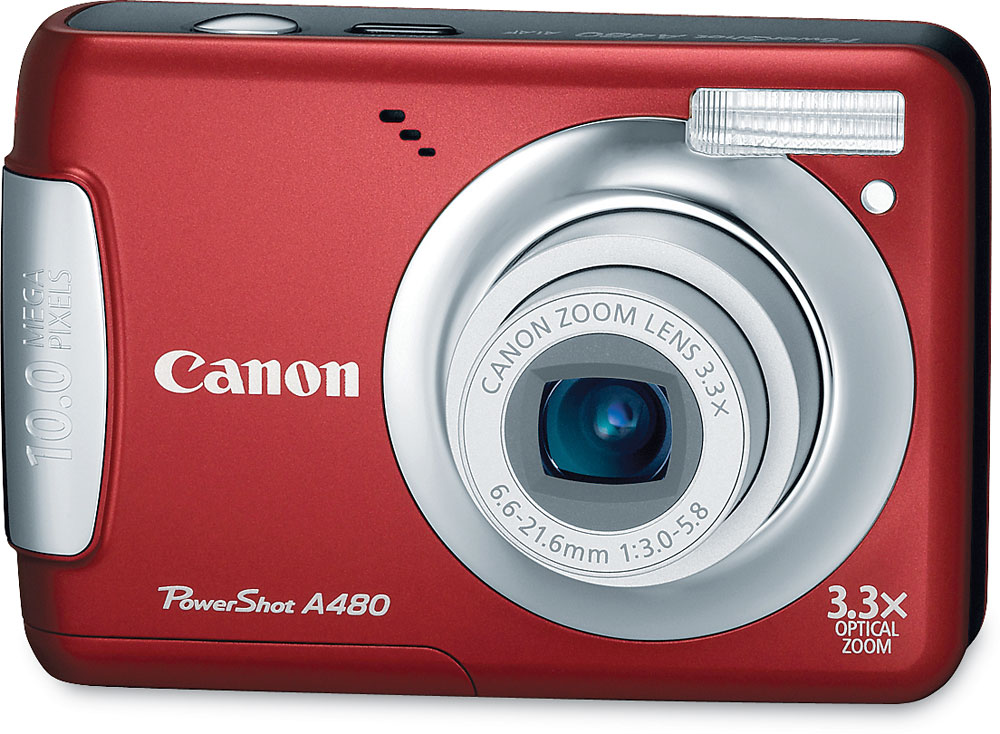 【週末限定値下げ】超美品】Canon PowerShot A480 レッド x280A480R-f.jpeg