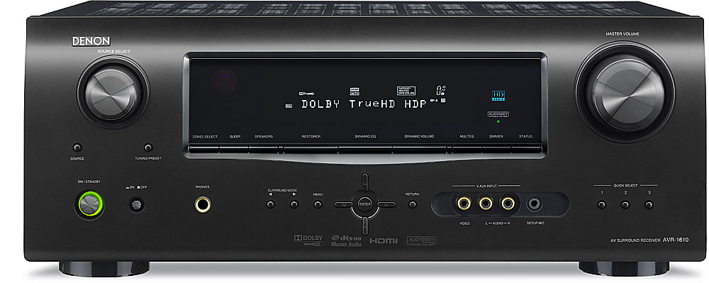 DENON AVR-1610 AVアンプ Customer Reviews: Denon AVR-1610 Home theatre receiver with HDMI