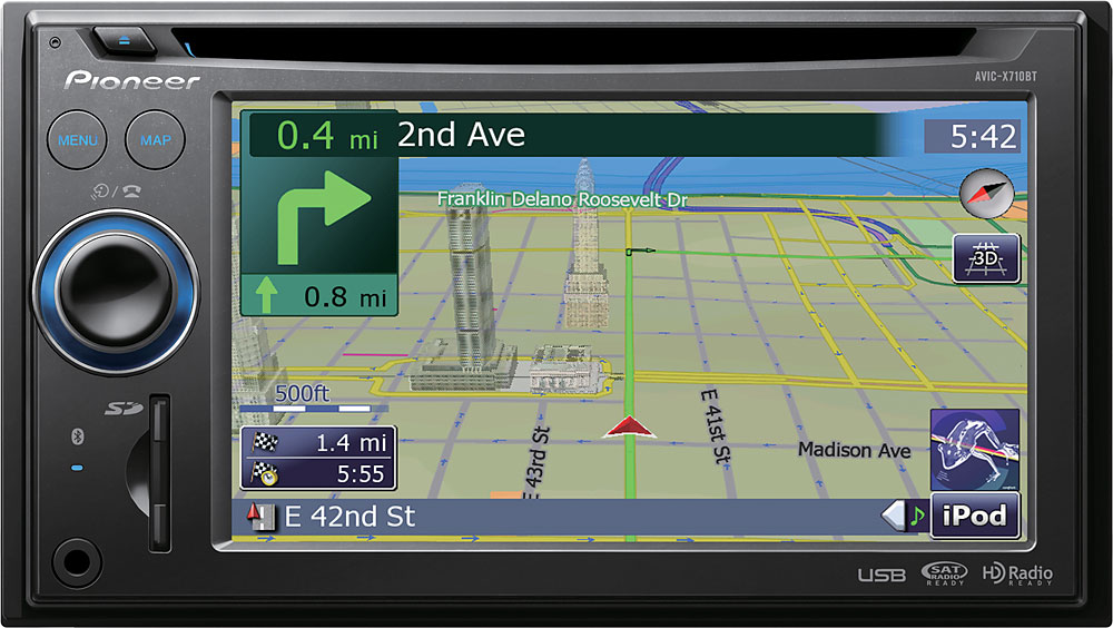 Customer Reviews: Pioneer AVIC-X710BT Navigation receiver at