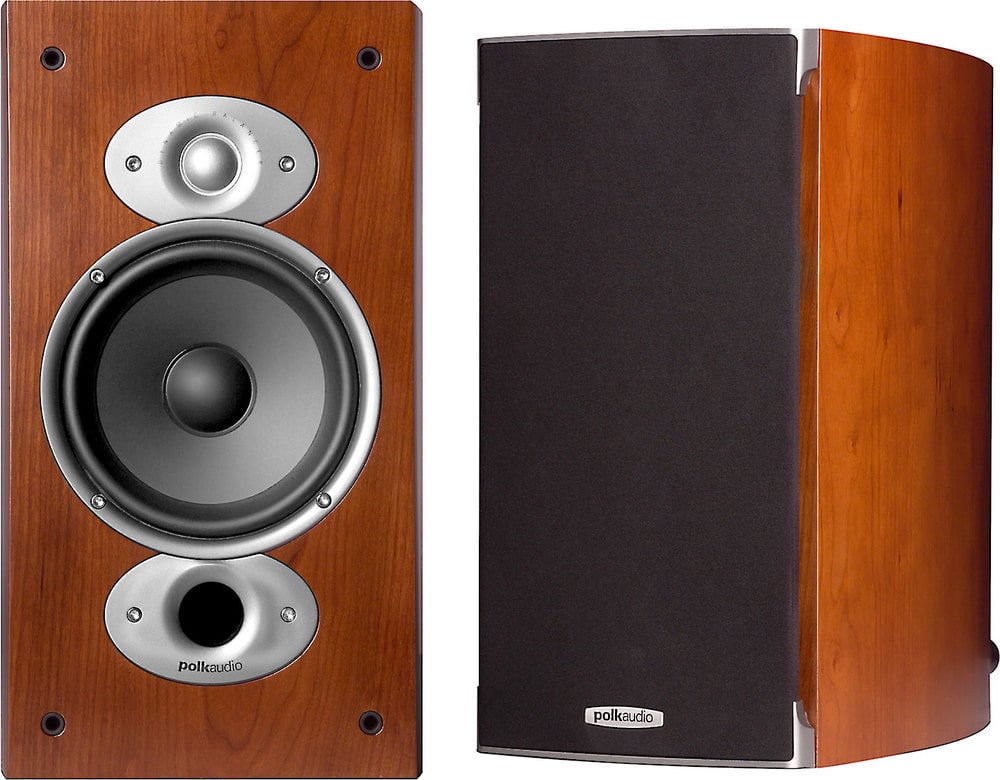 Polk Audio Rti A3 Cherry Bookshelf Speakers At