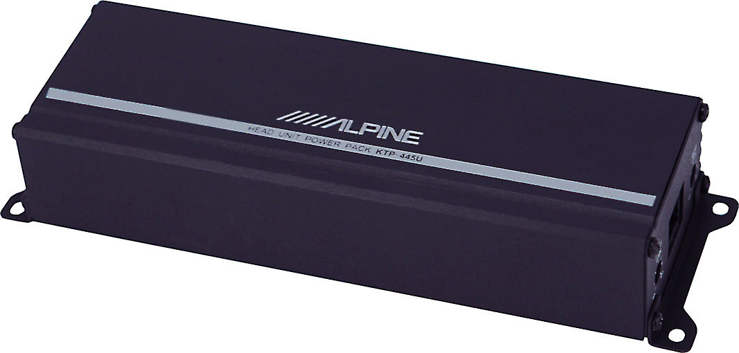 Alpine Ktp 445u Pack Compact 4 Channel Car Amplifier 45 Alpine Ktp 445u Pack Compact 4