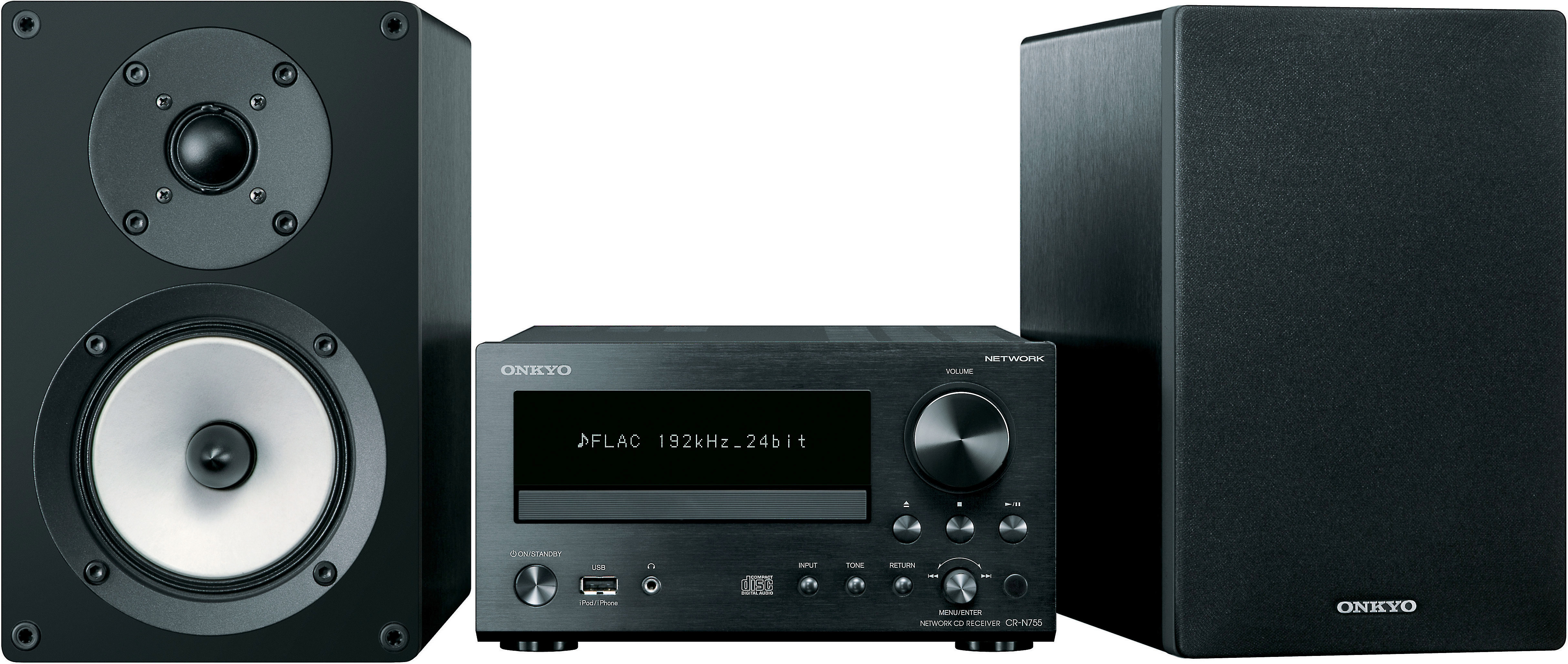 Customer Reviews: Onkyo CS-N755 AM/FM/CD mini audio system with