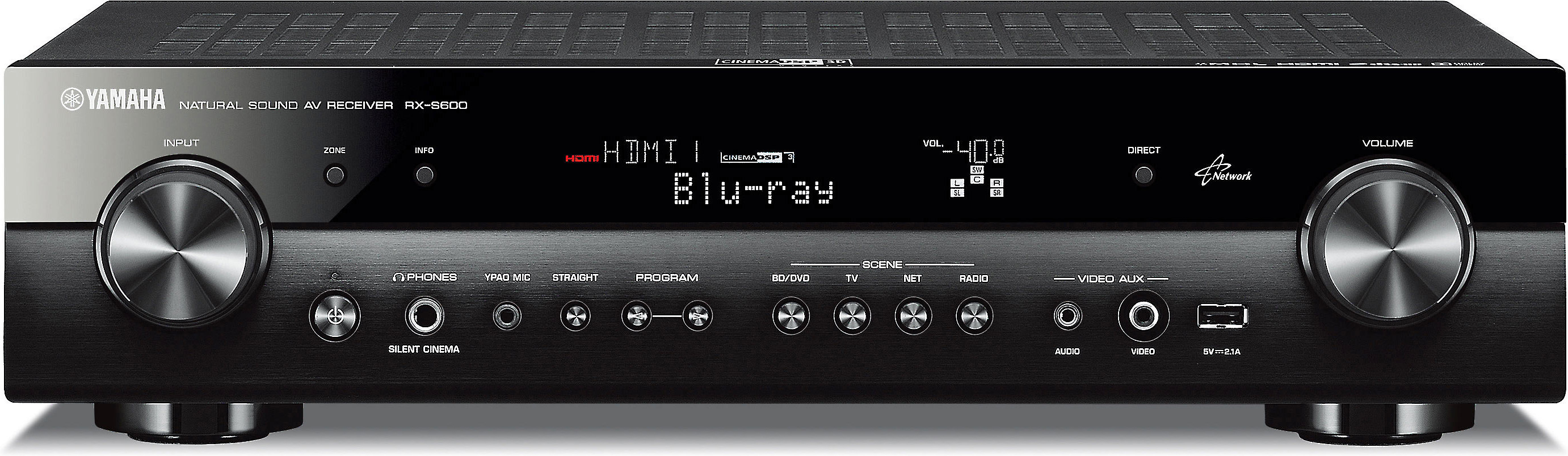 Customer Reviews: Yamaha RX-S600 Slimline 5.1-channel home theatre