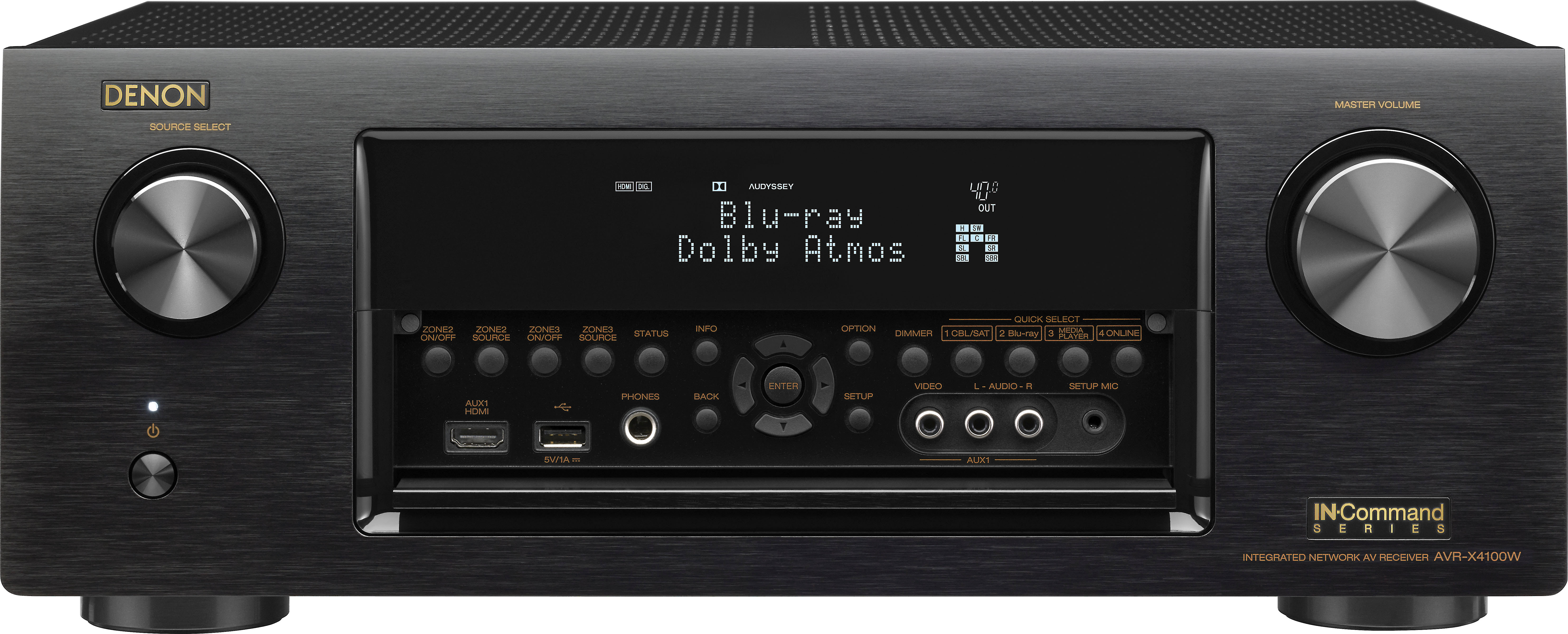 Customer Reviews: Denon AVR-X4100W IN-Command (2014 Model) 7.2