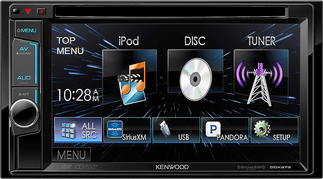 Kenwood DDX272 DVD receiver at Crutchfield Canada