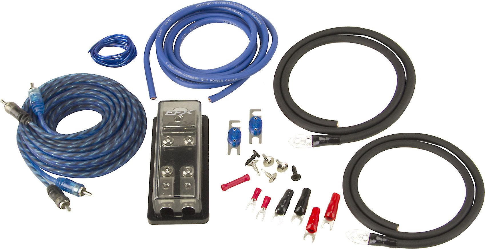 8 gauge amp wiring kit