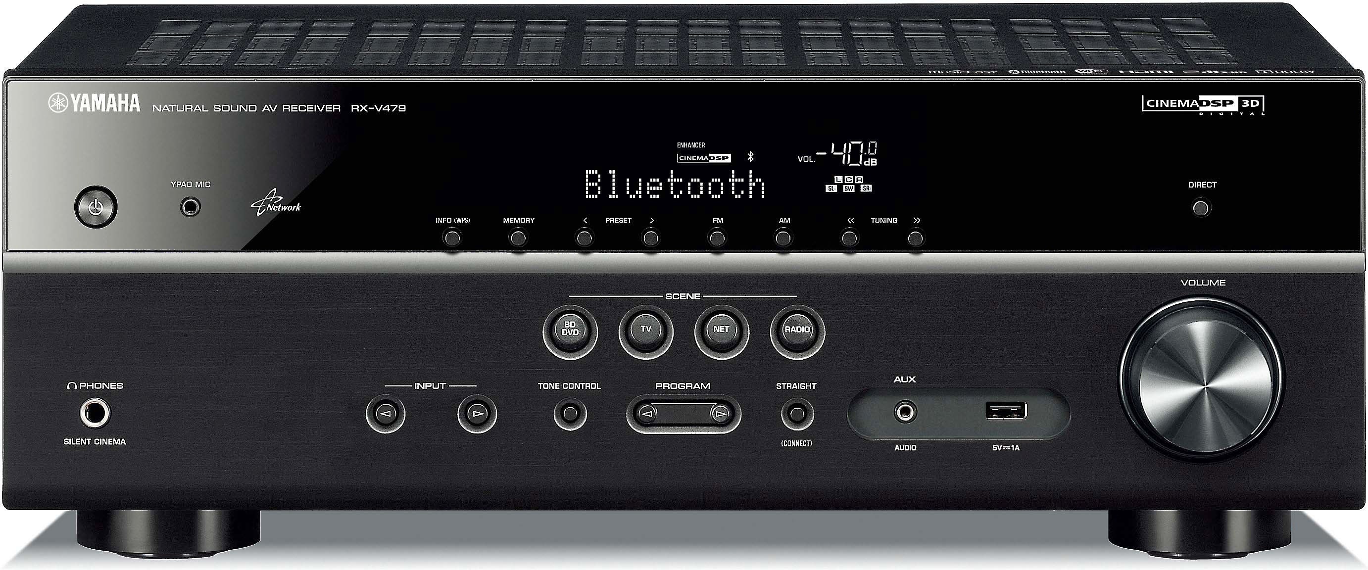 Customer Reviews: Yamaha RX-V479 5.1-channel home theatre receiver Customer Reviews: Yamaha RX-V479 5.1-channel home theatre receiver