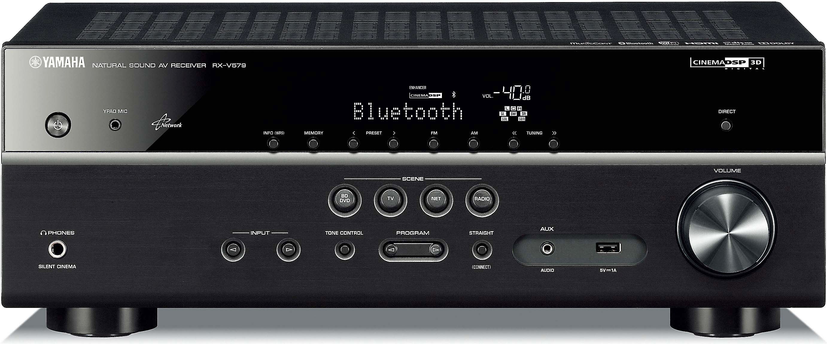 Customer Reviews: Yamaha RX-V579 7.2-channel home theatre receiver
