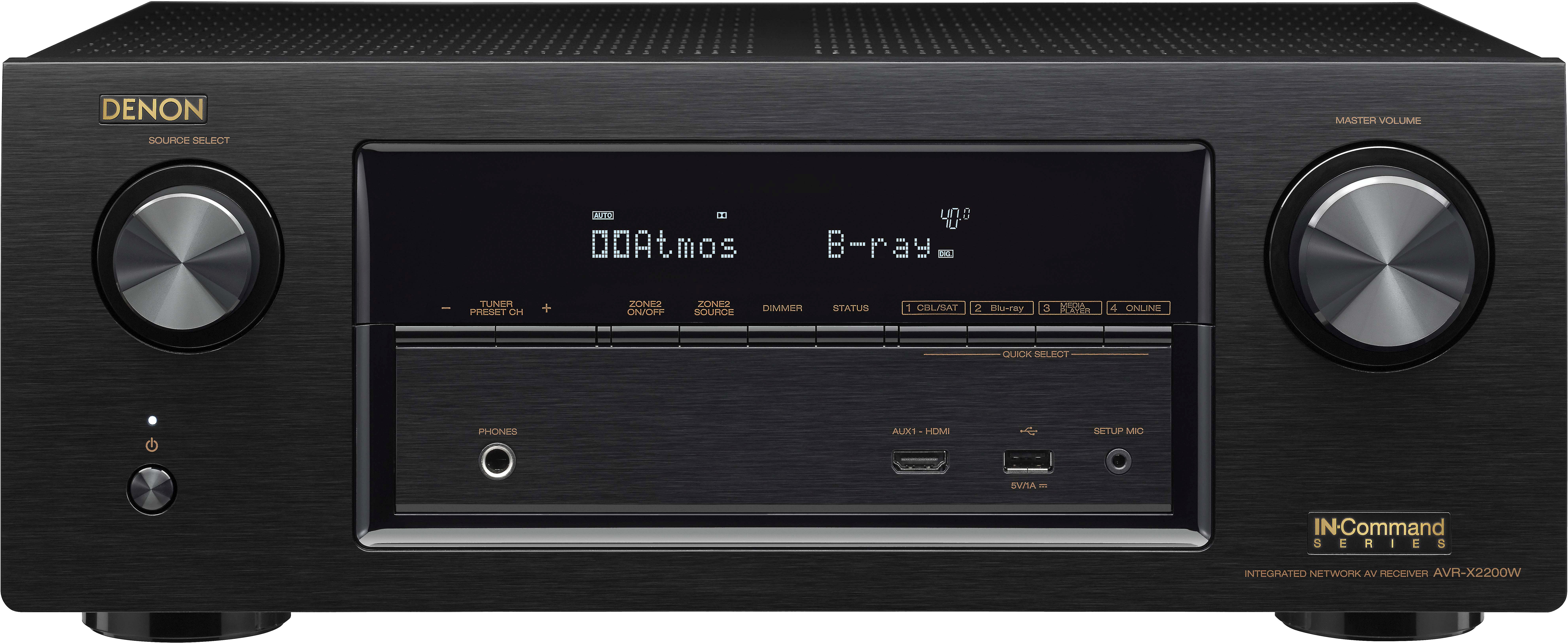 Customer Reviews: Denon AVR-X2200W IN-Command 7.2-channel home