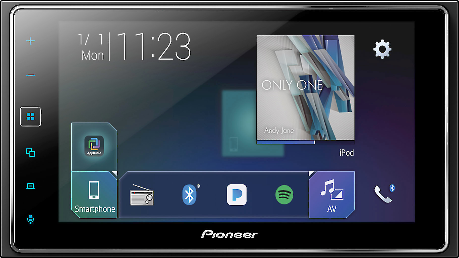 Customer Reviews: Pioneer MVH-1400NEX Digital multimedia receiver