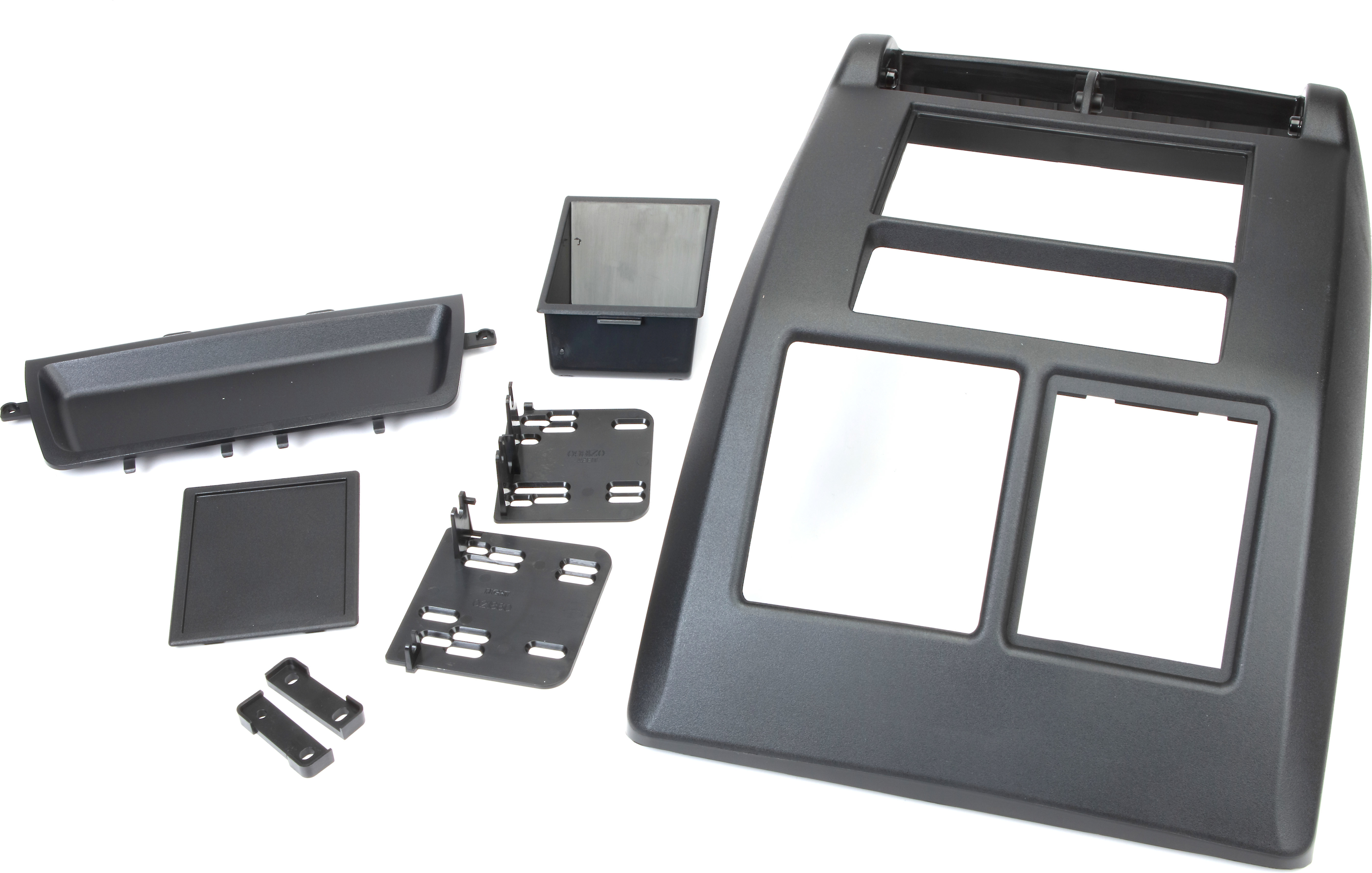 jeep wrangler double din dash kit