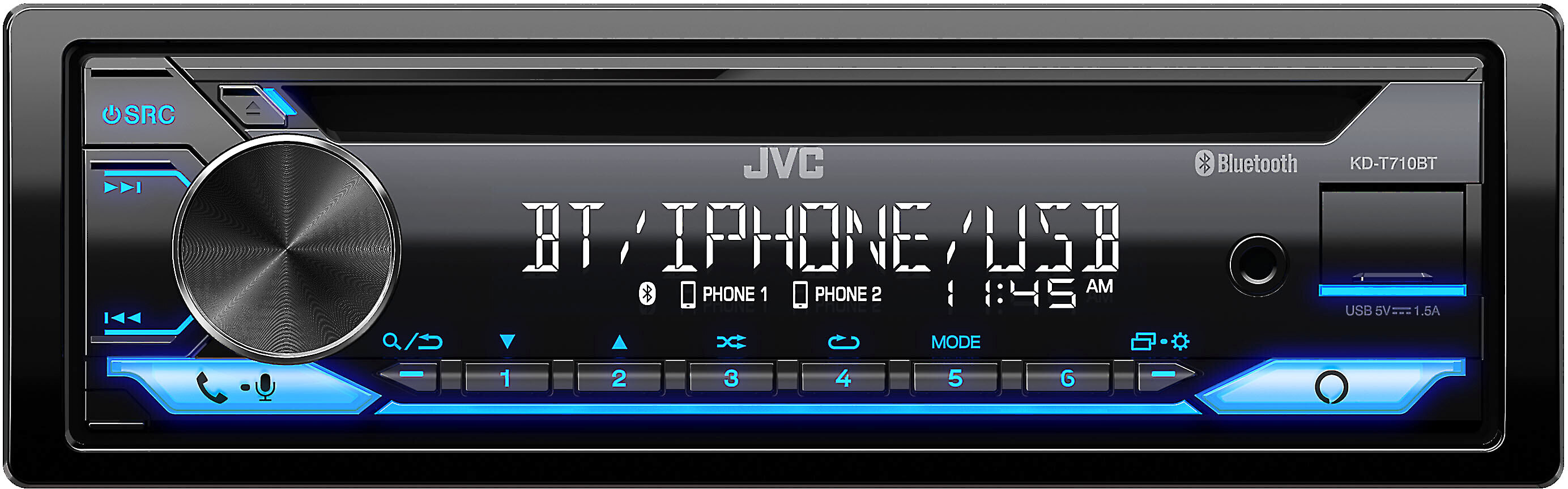 Customer Reviews: JVC KD-T710BT CD receiver at Crutchfield Canada