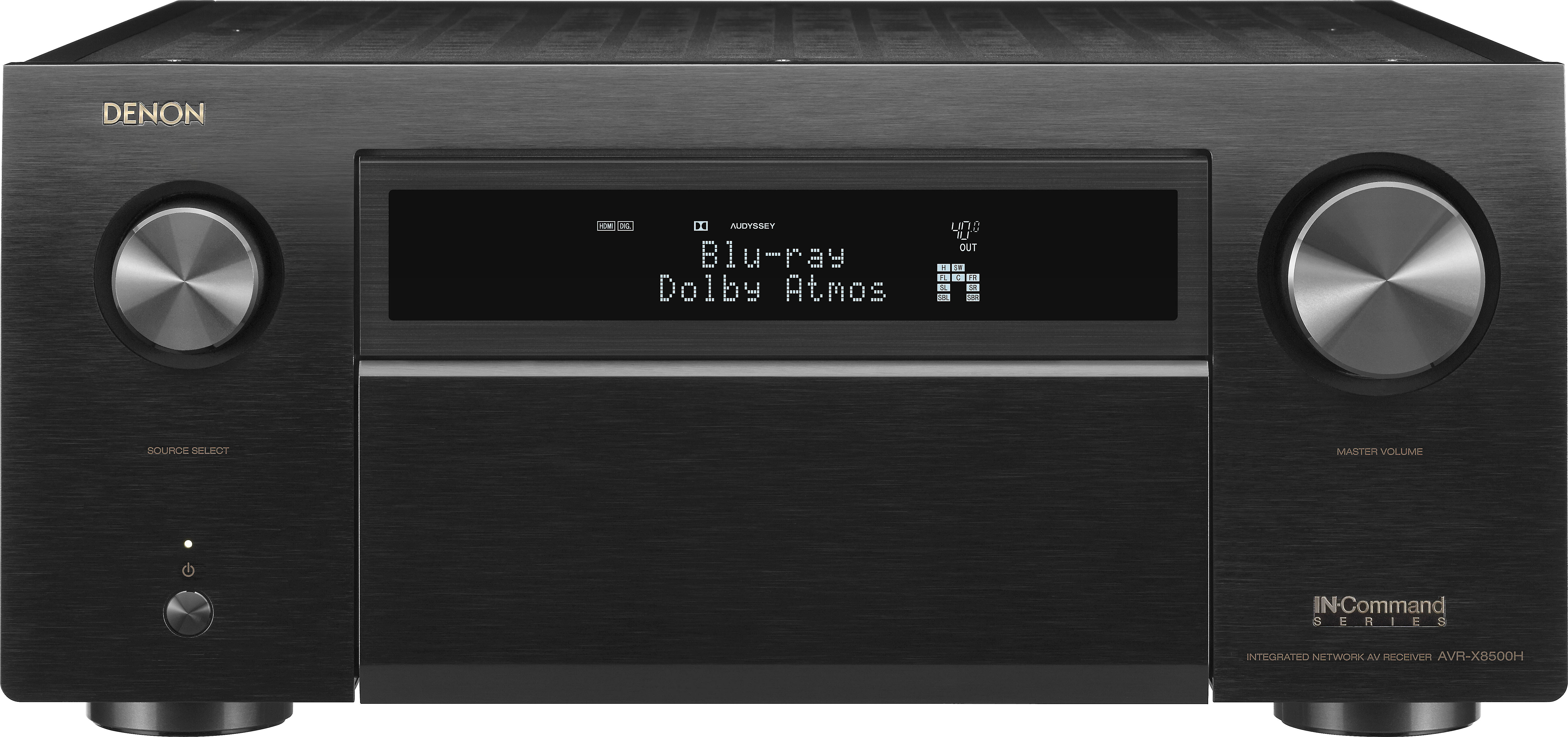 DENON　AVR-X4500H　AVアンプ　4K HDR atmos　IMAX Denon AVR-X4500H 9.2-channel home theatre receiver with Wi-Fi