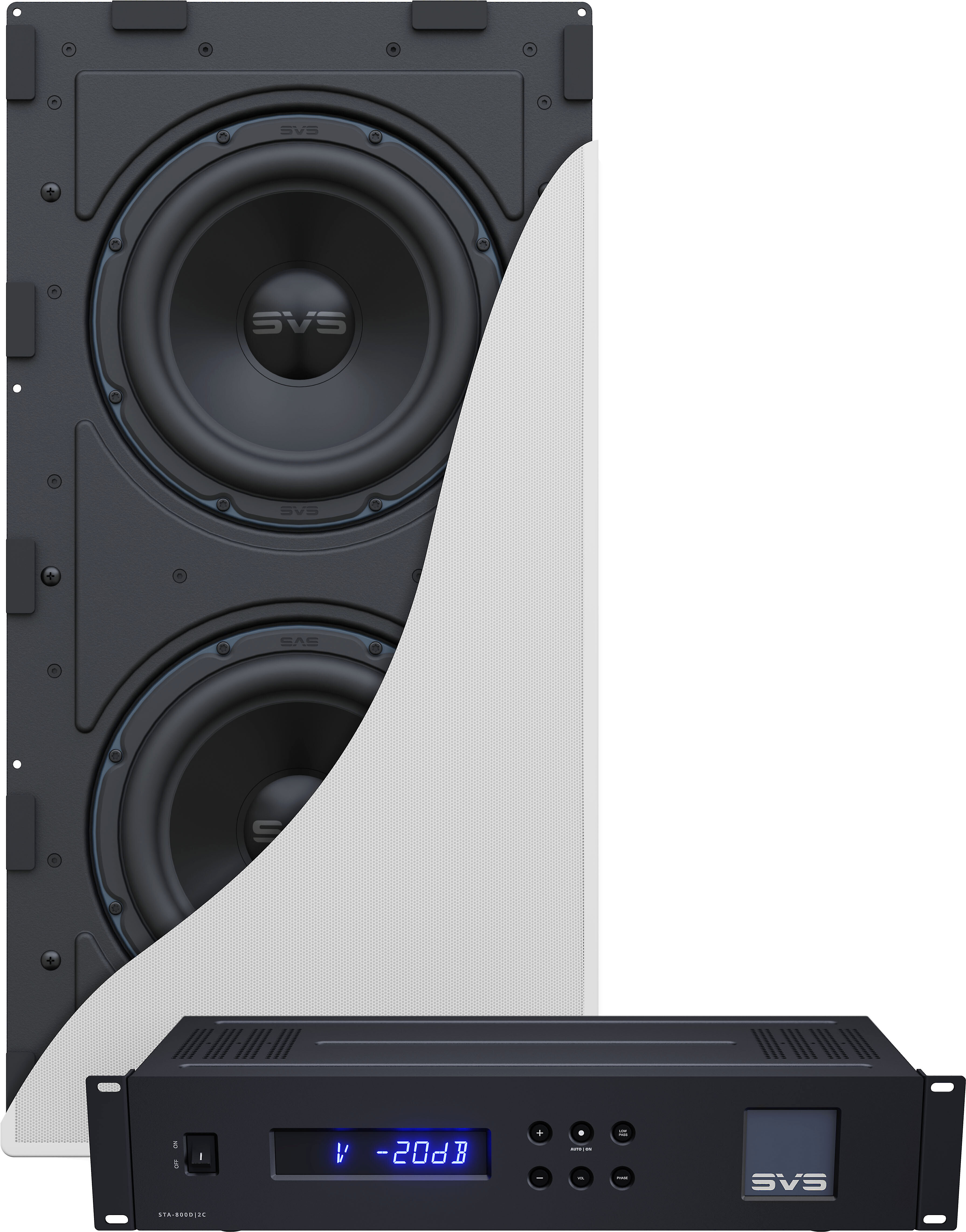 Customer Reviews SVS 3000 Inwall Single Subwoofer System Inwall