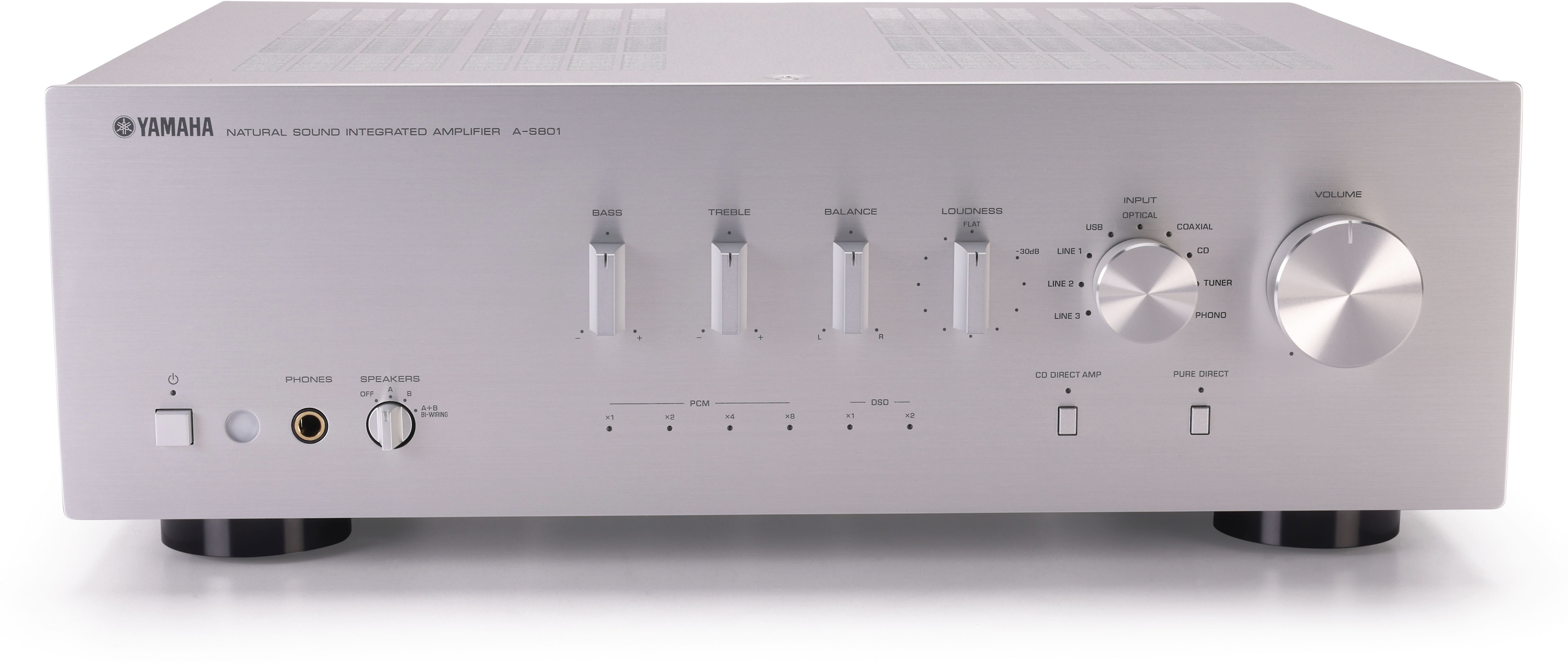 Customer Reviews: Yamaha A-S801 (Silver) Stereo integrated