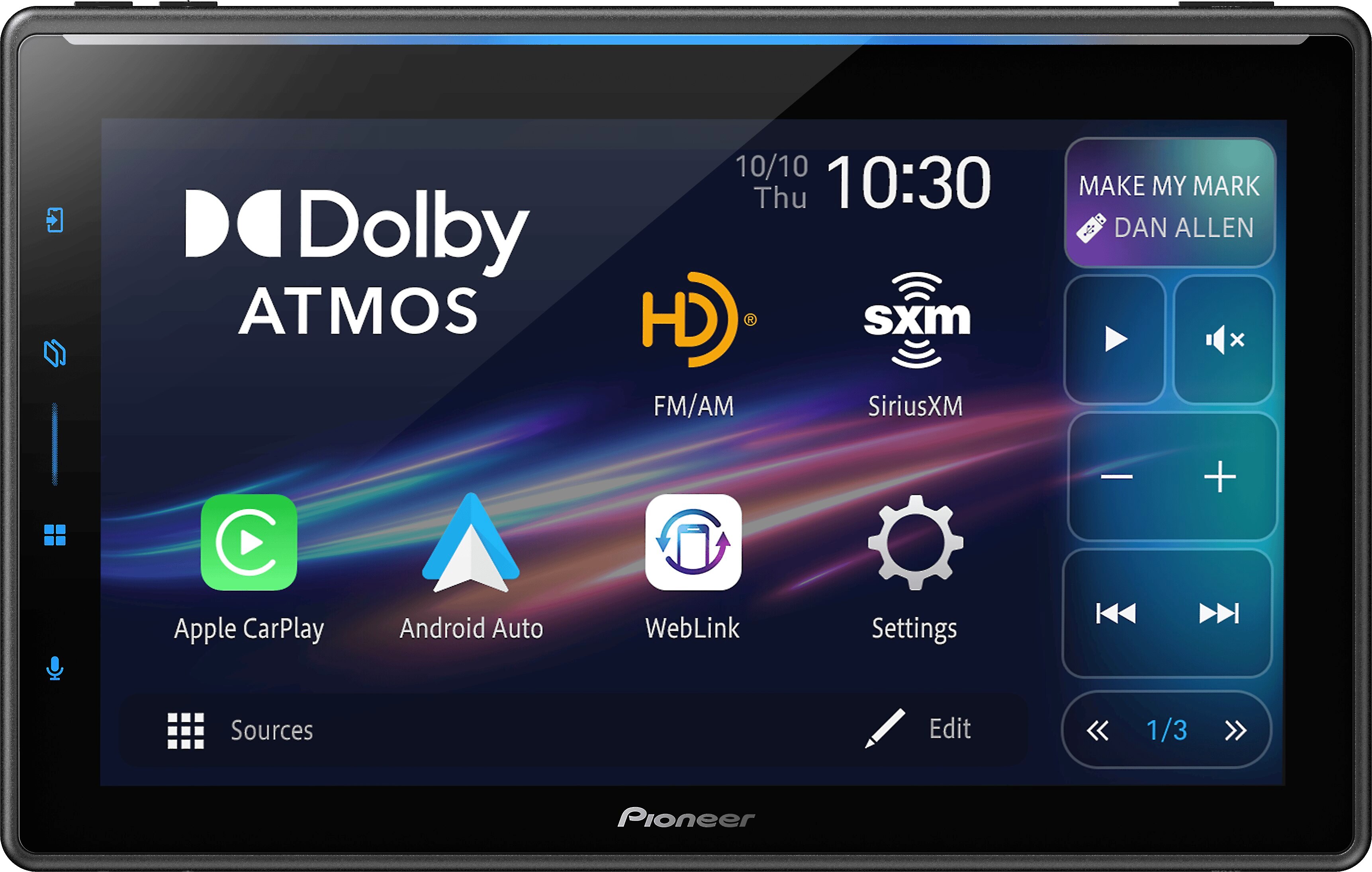 Pioneer SPHERA DMH-WT8000NEX